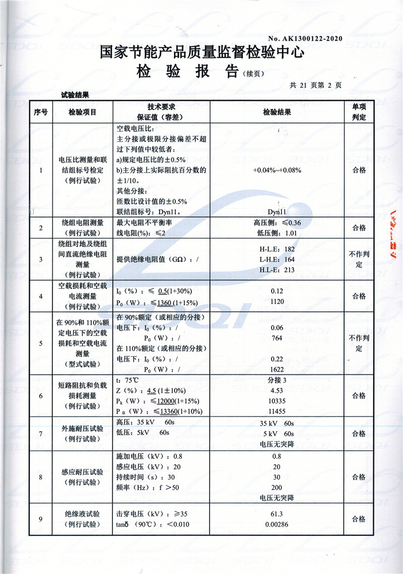 高低压试验报告-S11-1250开江开江开江油浸式变压器-2.jpg